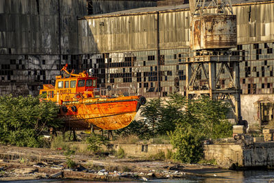 View of construction site