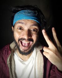 Portrait of a smiling young man