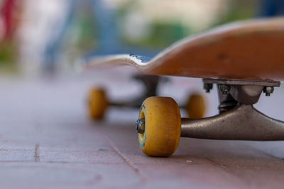 Skate board on the floor