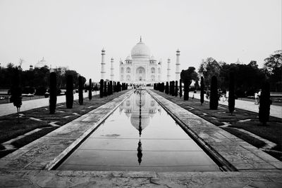 View of taj mahal