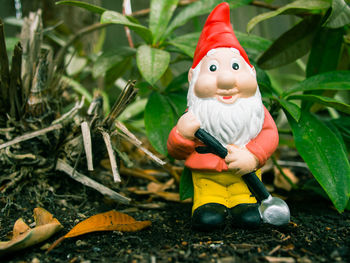 Little gnome in the garden