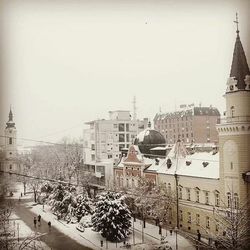 Buildings in city