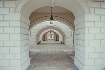 Corridor of building