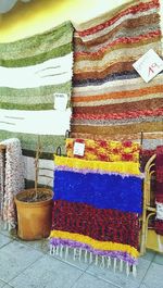 Colorful multi colored wall