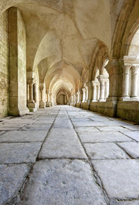 Corridor of old building