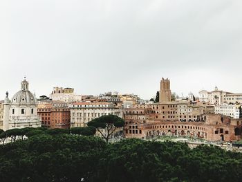 View of buildings in city