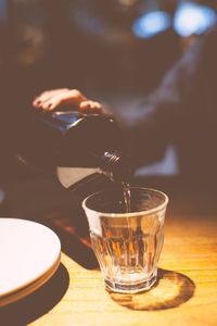 Close-up of coffee