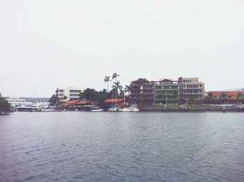 River with buildings in background