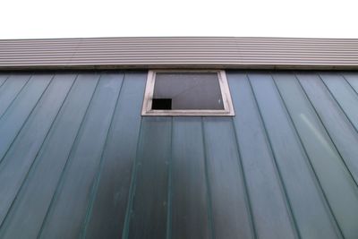 Low angle view of building against sky