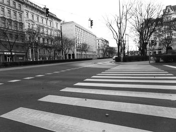 Zebra crossing in city