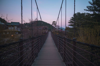 Bridge against sky