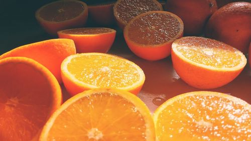 Close-up of orange fruits