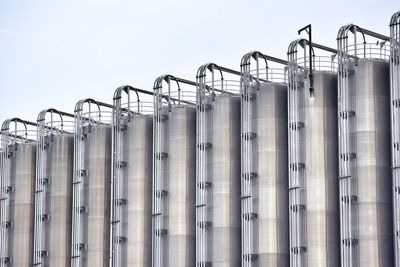 Factory against clear sky