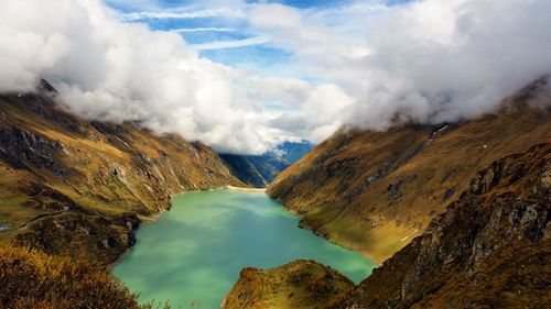 Panoramic view of landscape against sky