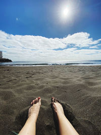  beach against sky