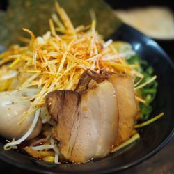 Close-up of meat in plate