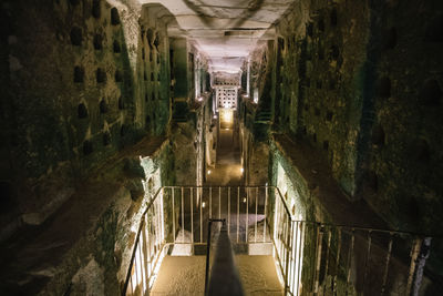 Interior of old building