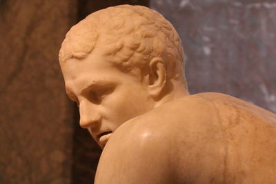 Close-up of statue