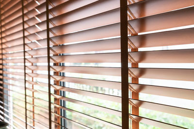 Full frame shot of window blinds