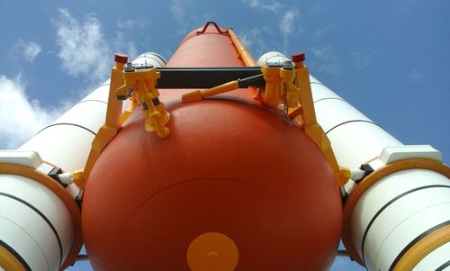 Low angle view of sky