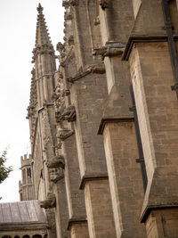 Low angle view of historical building