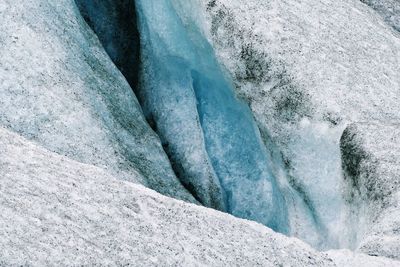 Close-up of glacier