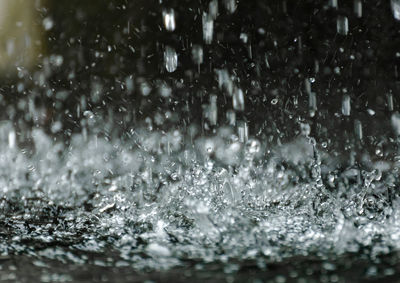 Full frame shot of water drops