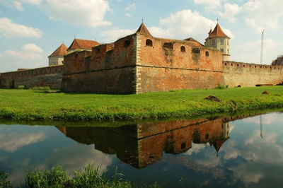 Fagaras fortified citadel, transylvania, romania