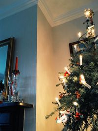 Christmas tree at home
