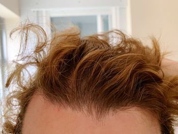 Close-up portrait of woman