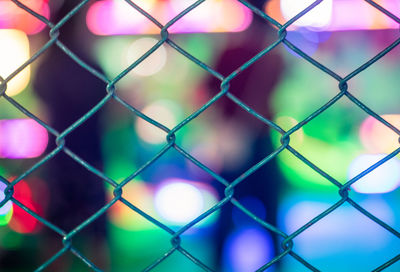 Full frame shot of chainlink fence