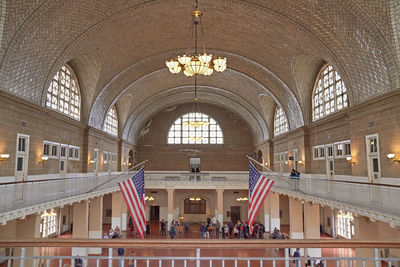 The nation museum of immigration on ellis island in new york