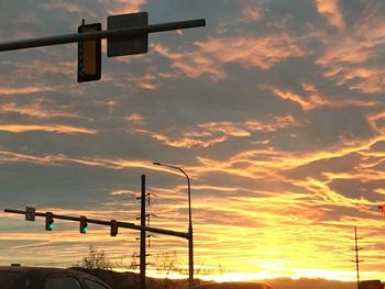 Sun shining through clouds