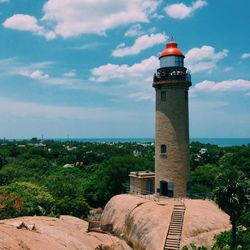 Lighthouse on the coast