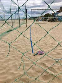 Net at beach 