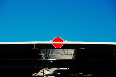 Low angle view of blue sky