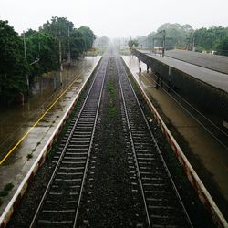 Railroad tracks