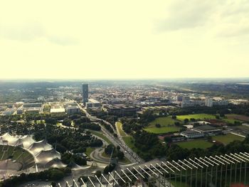 Aerial view of cityscape