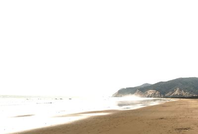 Scenic view of beach