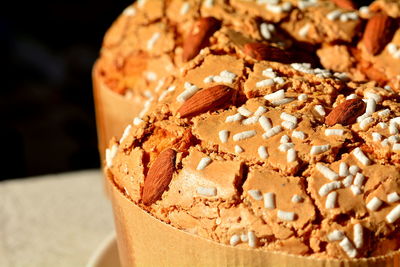 Close-up of cake