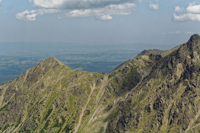 Panoramic view of sea against sky