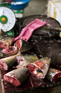 Close-up of food for sale