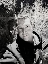 Portrait of man smiling