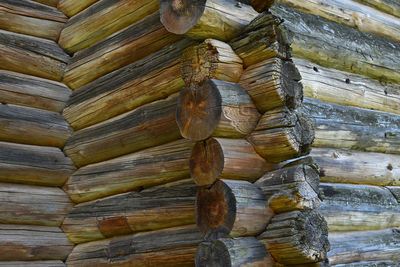 Close-up of wooden planks