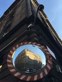 Low angle view of built structure