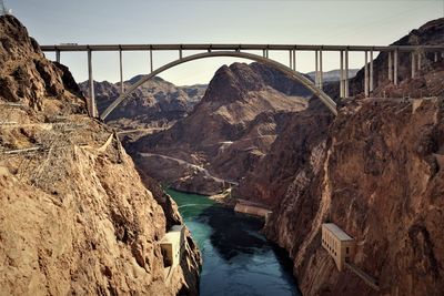 Bridge by the hoover dam