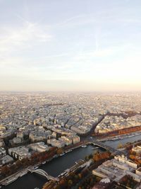 Aerial view of city