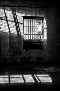 Interior of abandoned home