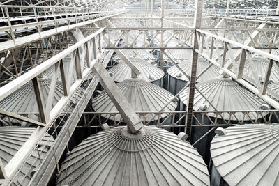 High angle view of roof