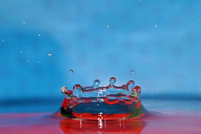 Close-up of rippled water